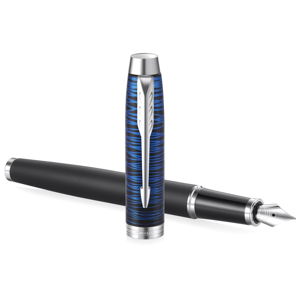 Ручка перьевая Parker IM Core 2019 SE F320, Blue Origin (Перо F)